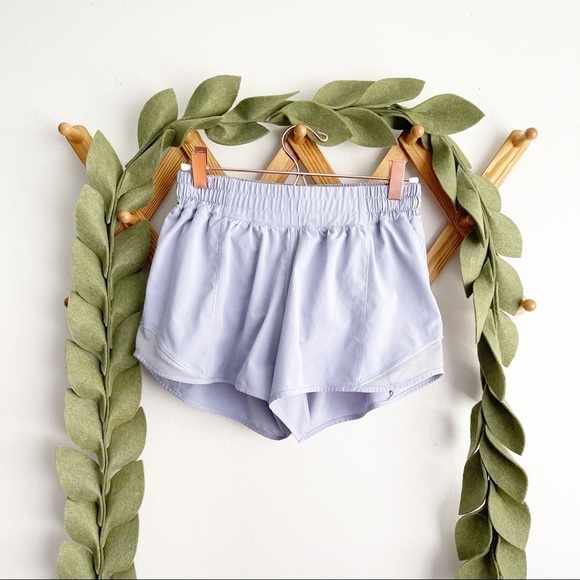Lululemon Hotty Hot Shorts Serene Blue